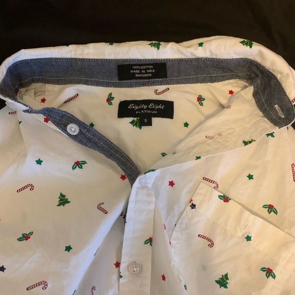 Christmas button up shirt - Picture 3 of 3